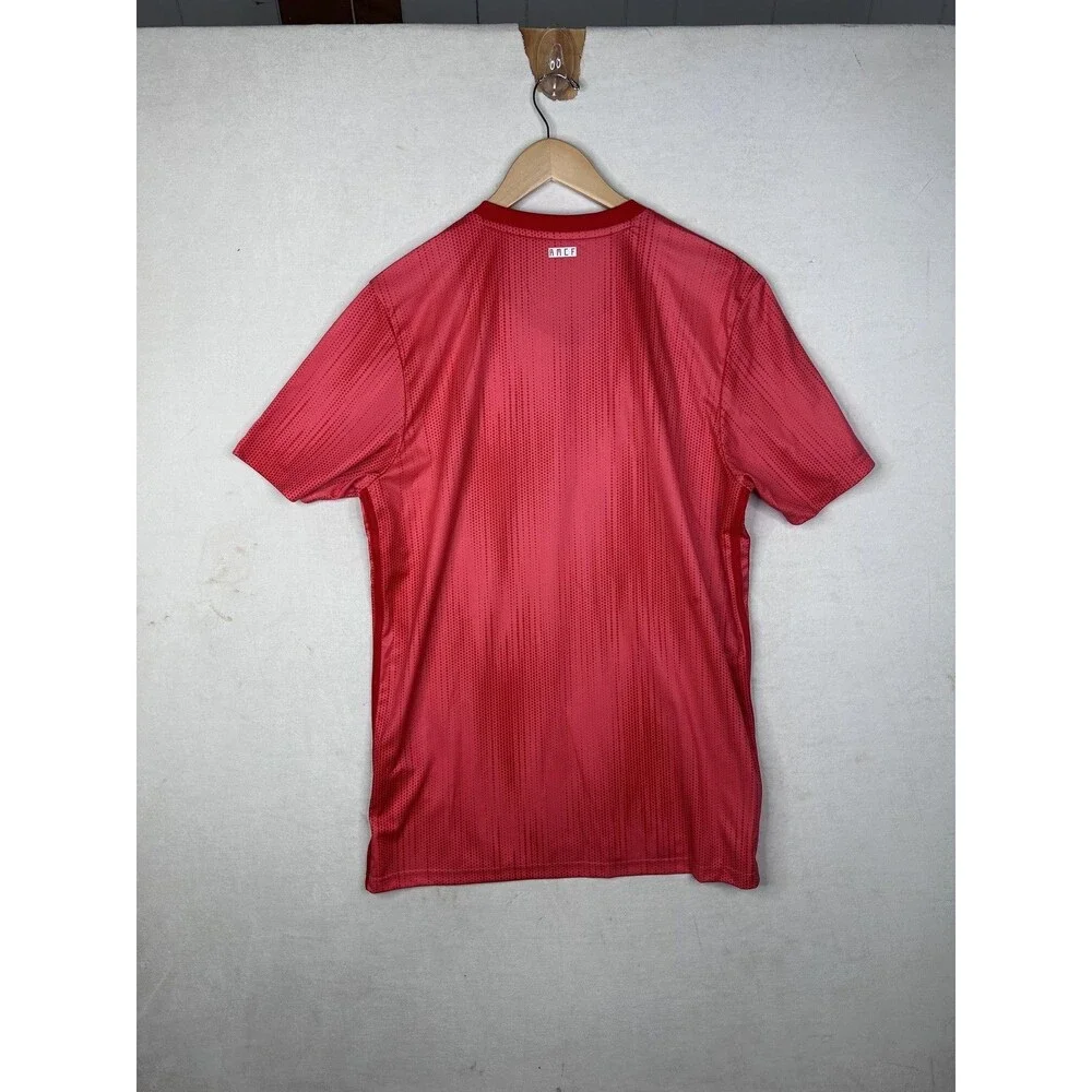Real Madrid Jersey Mens Large Red Soccer Adidas REAL 3 JSY DP5445 Third